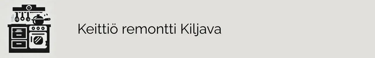 Keittiö remontti Kiljava